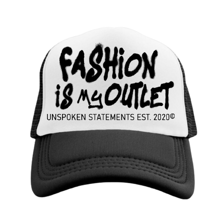 Fashion Is My Outlet 2 Tone Trucker Hat